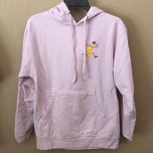 Pink Danny Duncan hoodie